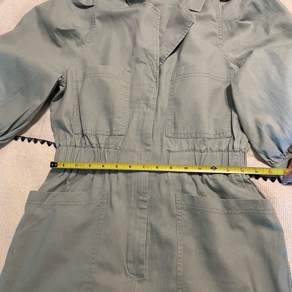 Universal Thread™ - Puff ¾ sleeve Collared Boiler Suit NWT size 8 (Medium) Mint - Picture 14 of 16